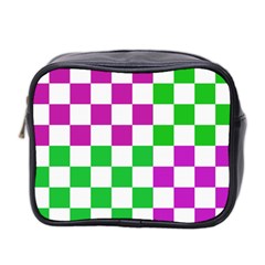 Checkerboard Again 1 Mini Toiletries Bag (two Sides) by impacteesstreetwearseven