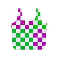 Checkerboard Again 1 Full Print Recycle Bag (s) by impacteesstreetwearseven