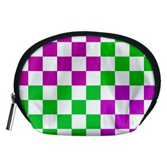 Checkerboard Again 1 Accessory Pouch (medium) by impacteesstreetwearseven