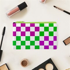 Checkerboard Again 1 Cosmetic Bag (xs) by impacteesstreetwearseven