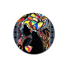 Design 3 Magnet 3  (round) by TajahOlsonDesigns