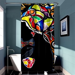 Design 3 Shower Curtain 36  X 72  (stall)  by TajahOlsonDesigns