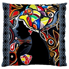 Design 3 Large Flano Cushion Case (two Sides) by TajahOlsonDesigns