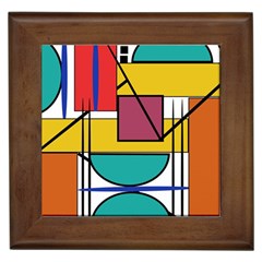 Design 10 Framed Tile by TajahOlsonDesigns