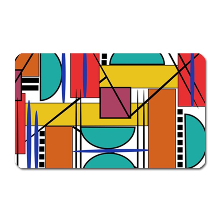 Design 10 Magnet (Rectangular)