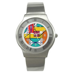 Design 10 Stainless Steel Watch by TajahOlsonDesigns