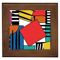 Design 9 Framed Tile by TajahOlsonDesigns