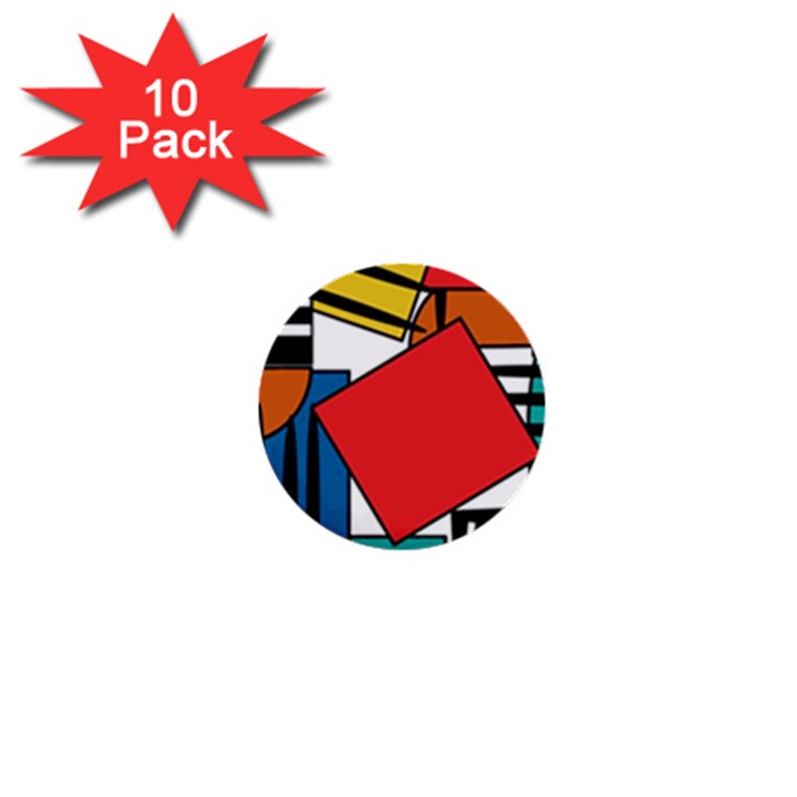 Design 9 1  Mini Buttons (10 pack) 