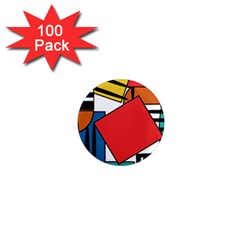 Design 9 1  Mini Magnets (100 Pack)  by TajahOlsonDesigns