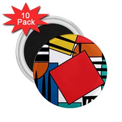 Design 9 2 25  Magnets (10 Pack)  by TajahOlsonDesigns