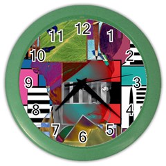 Image 8 Color Wall Clock by TajahOlsonDesigns