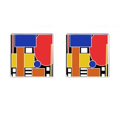 Tajah Olson Designs Cufflinks (square) by TajahOlsonDesigns