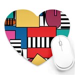 Tajah Olson Designs. Heart Mousepads Front