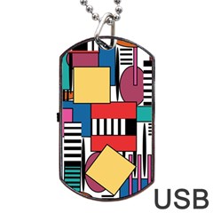 Tajah Olson Designs  Dog Tag Usb Flash (one Side) by TajahOlsonDesigns