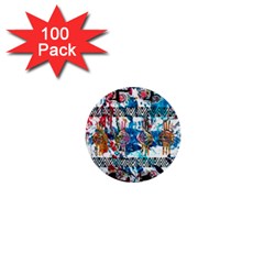 Tajah Olson Designs  1  Mini Buttons (100 Pack)  by TajahOlsonDesigns