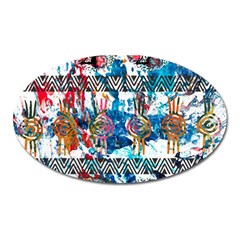 Tajah Olson Designs  Oval Magnet by TajahOlsonDesigns