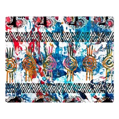 Tajah Olson Designs  Double Sided Flano Blanket (large)  by TajahOlsonDesigns