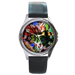 Design 4 Round Metal Watch