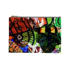 Design 4 Cosmetic Bag (Large)