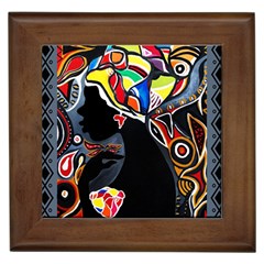 Tajah Olson Designs  Framed Tile by TajahOlsonDesigns