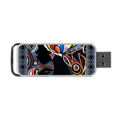 Tajah Olson Designs  Portable Usb Flash (one Side) by TajahOlsonDesigns