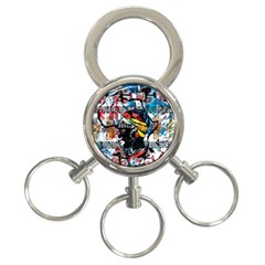 Tajah Olson Designs  3-ring Key Chain by TajahOlsonDesigns