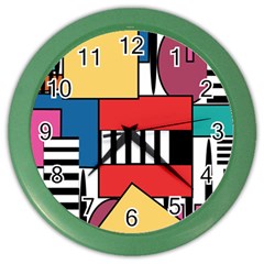 Tajah Olson Designs  Color Wall Clock by TajahOlsonDesigns