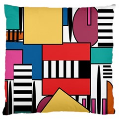 Tajah Olson Designs  Large Flano Cushion Case (one Side) by TajahOlsonDesigns