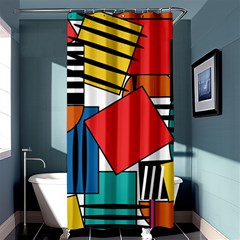 Design 9 Shower Curtain 36  X 72  (stall)  by TajahOlsonDesigns