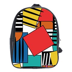 Design 9 School Bag (xl) by TajahOlsonDesigns