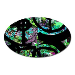 Design 11 Oval Magnet by TajahOlsonDesigns