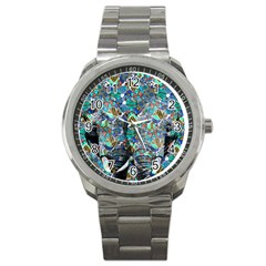 Design 12 Sport Metal Watch by TajahOlsonDesigns