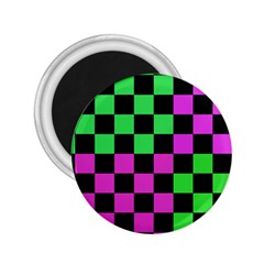 Checkerboard Again 1a 2 25  Magnets by impacteesstreetwearseven