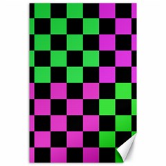 Checkerboard Again 1a Canvas 24  X 36  by impacteesstreetwearseven