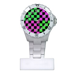 Checkerboard Again 1a Plastic Nurses Watch by impacteesstreetwearseven