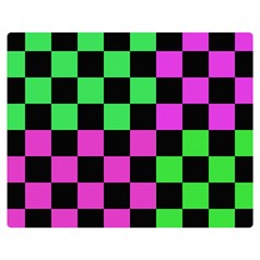 Checkerboard Again 1a Double Sided Flano Blanket (medium)  by impacteesstreetwearseven