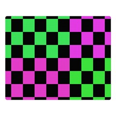 Checkerboard Again 1a Double Sided Flano Blanket (large)  by impacteesstreetwearseven