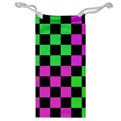 Checkerboard Again 1a Jewelry Bag by impacteesstreetwearseven