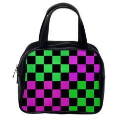 Checkerboard Again 1a Classic Handbag (one Side) by impacteesstreetwearseven