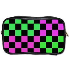 Checkerboard Again 1a Toiletries Bag (two Sides) by impacteesstreetwearseven