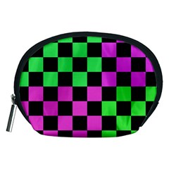 Checkerboard Again 1a Accessory Pouch (medium) by impacteesstreetwearseven