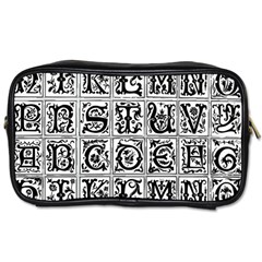 Abc 1 Toiletries Bag (two Sides) by ArtworkByPatrick