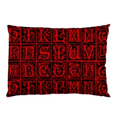 Abc 2 Pillow Case by ArtworkByPatrick