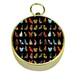 Butterfly Gold Compasses Front