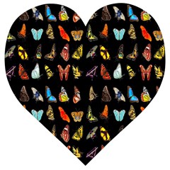 Butterfly Wooden Puzzle Heart