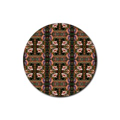 Dragons Rubber Round Coaster (4 Pack)  by ArtworkByPatrick