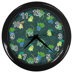 Ade031c6 729d 4ebd B566 Da308f74f4b3 Wall Clock (black) by Mezalola