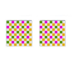 Checkerboard Again 3 Cufflinks (square) by impacteesstreetwearseven