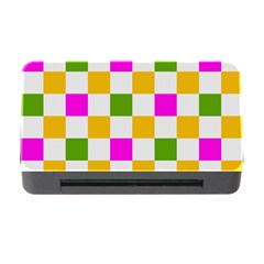 Checkerboard Again 3 Memory Card Reader With Cf by impacteesstreetwearseven