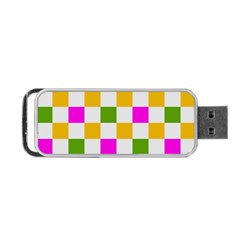 Checkerboard Again 3 Portable Usb Flash (one Side) by impacteesstreetwearseven